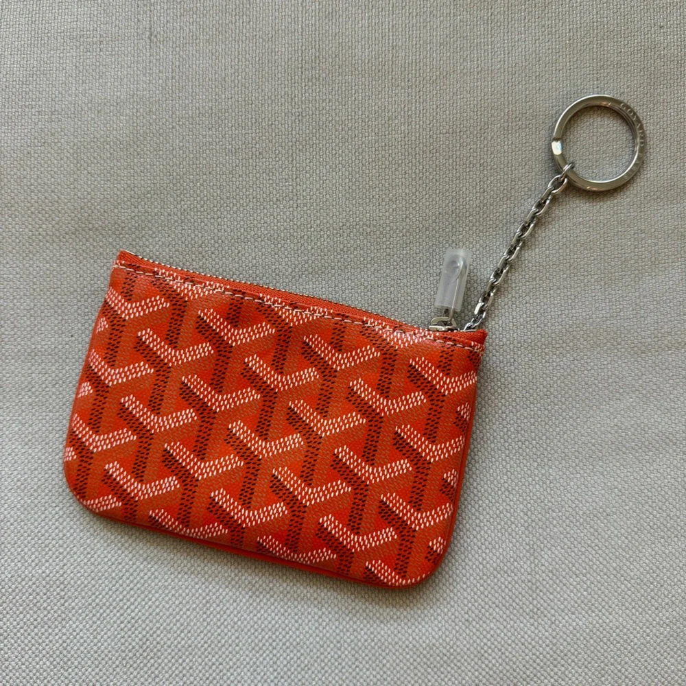 NWT🧡GOYARD🧡Senat Nano Key Pouch Coin Purse Keychain